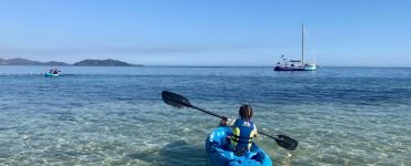 Kayaking in Fiji, best things to do in Fiji with kids