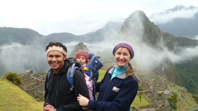 Ultimate 2-Week Peru Itinerary for Families, family at Machu Picchu