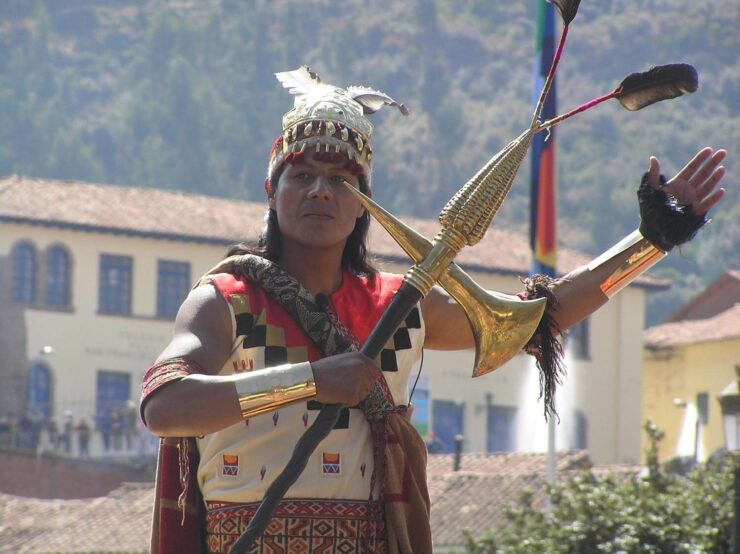 inti raymi dancer
