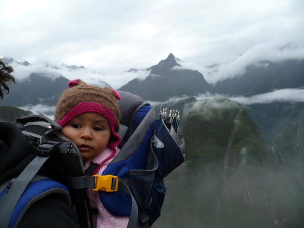 Machu Picchu with baby, trekking with baby, trekking with toddler, Machu Picchu with toddler