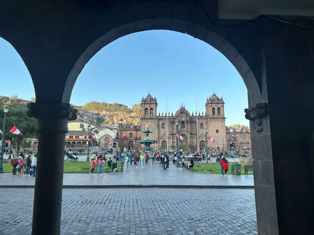 cusco plaza de armas