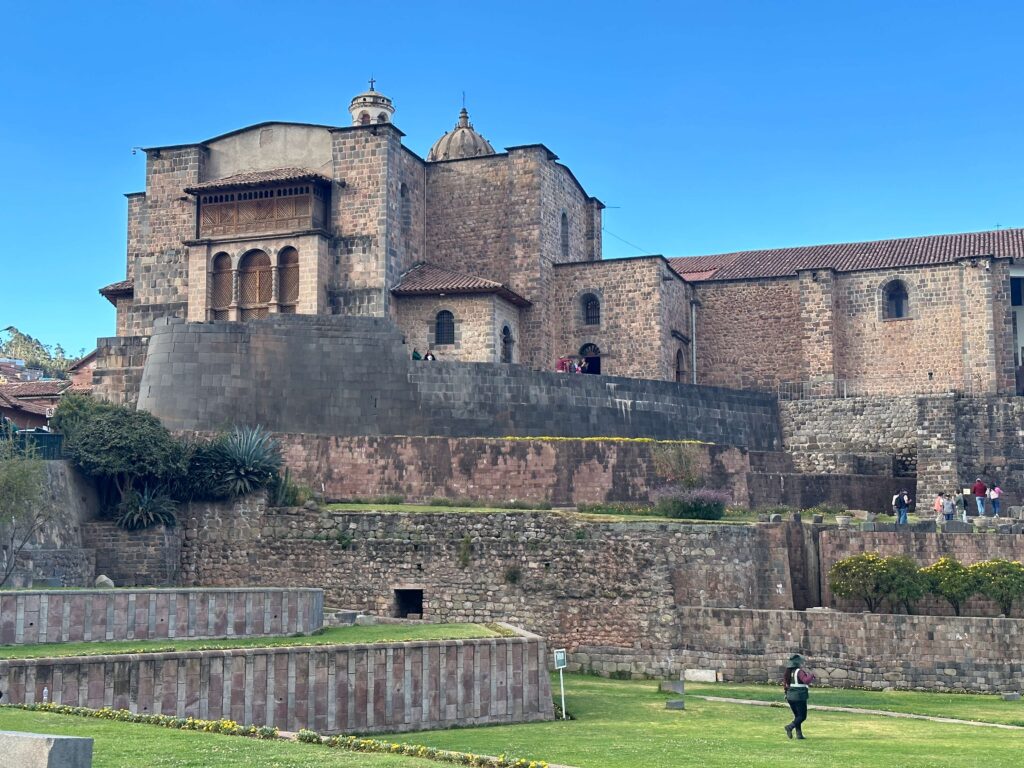 qoricancha sun temple in cusco, peru