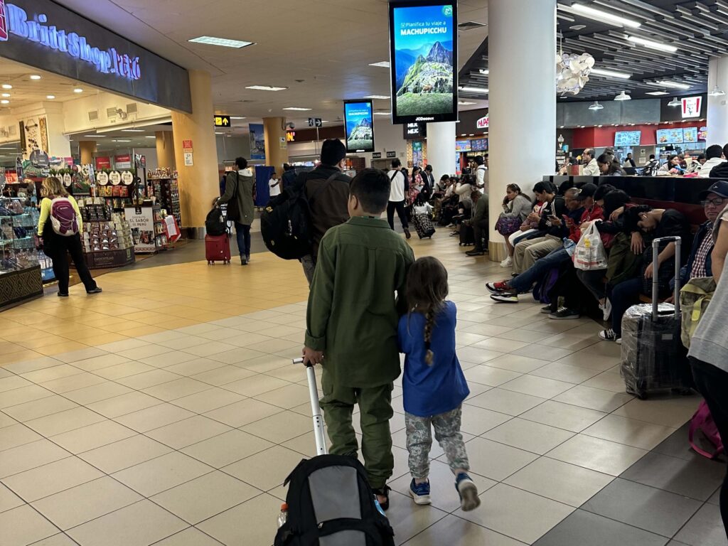 lima airport from inside