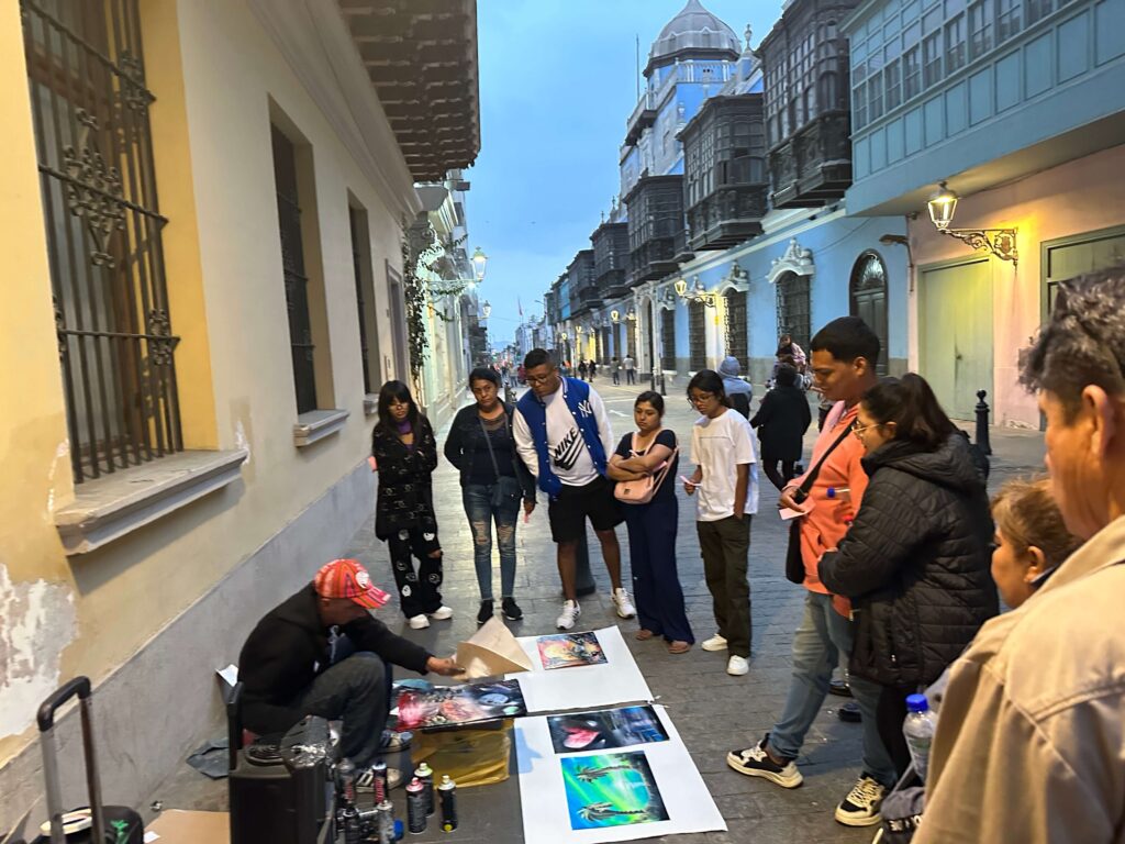 Street art in Lima Peru, what to do and see in Lima
