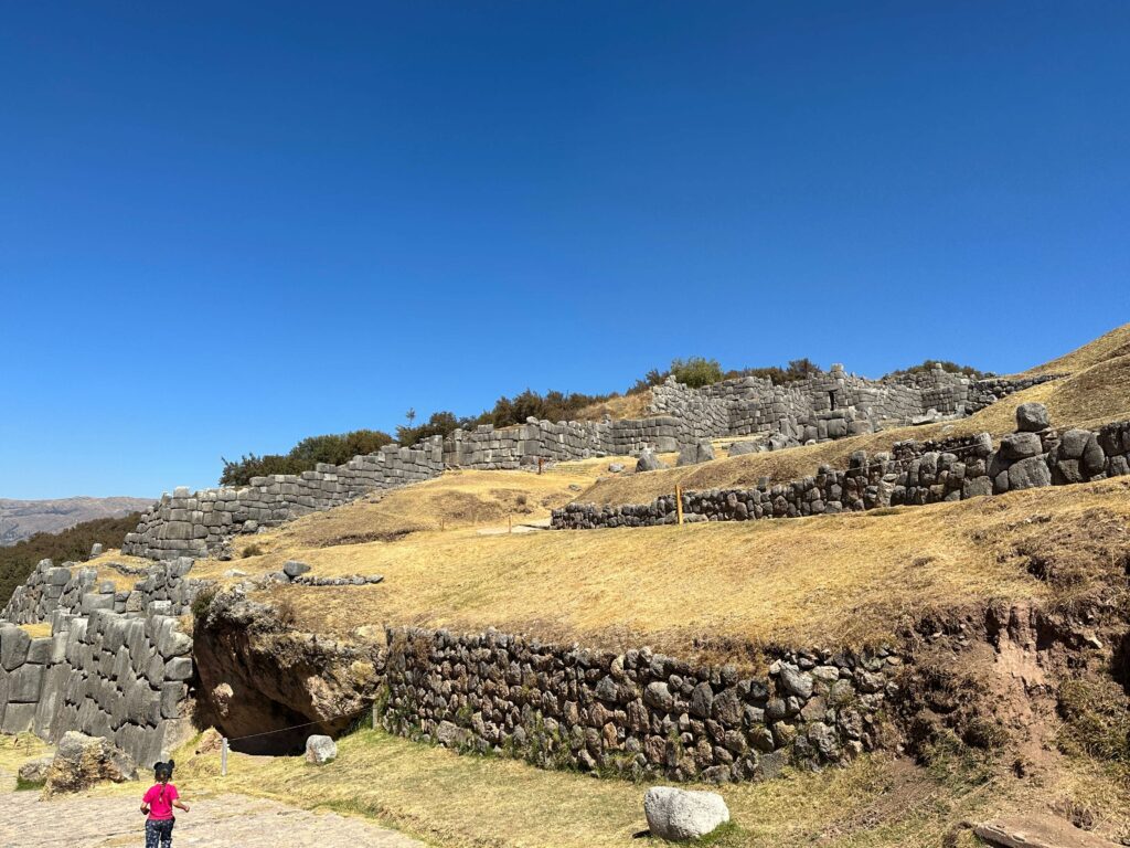 ruins of saqsayhuaman in cusco