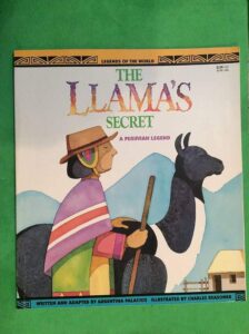 the llamas secret, book about peru for children